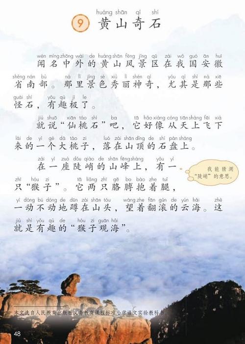 9 黄山奇石-二年级语文上册(部编版)