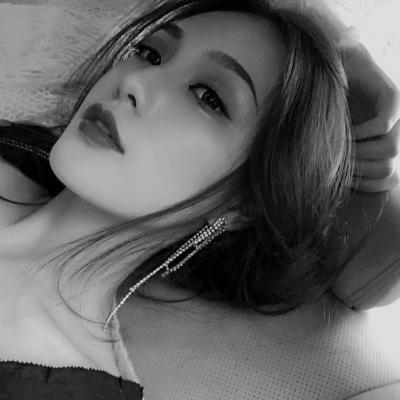 伤感头像女生冷淡黑白孤独黑暗系女生头像