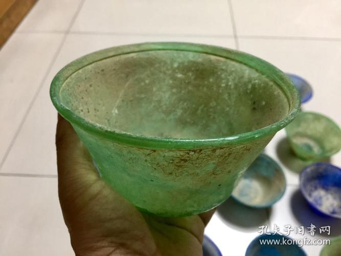 唐代"琉璃钵" 共42个,个个都是精挑细选出来的完整无伤的极美品!