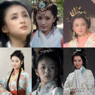 杨幂陈红安以轩蒋勤勤 盘点深得人心的荧幕古代四大美女(组图)