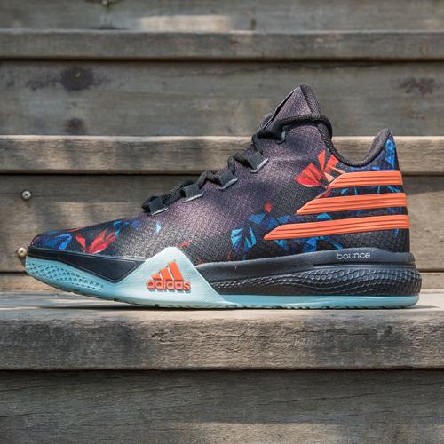 adidas阿迪达斯篮球鞋男 light em up 2巴恩斯鸳鸯篮球鞋aq7588