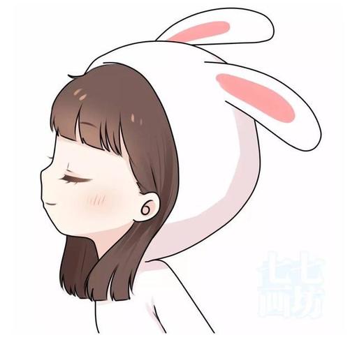 喵小兔情侣人节互撩情侣头像