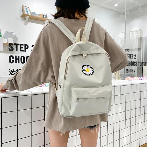 派尼美特书包女ins风双肩包初中生中学生大学生背包港风双肩包