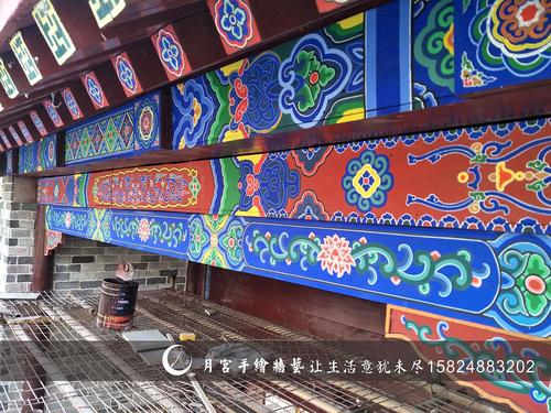 古建彩绘—河南专业古建团队制作邯郸方特步行街彩绘