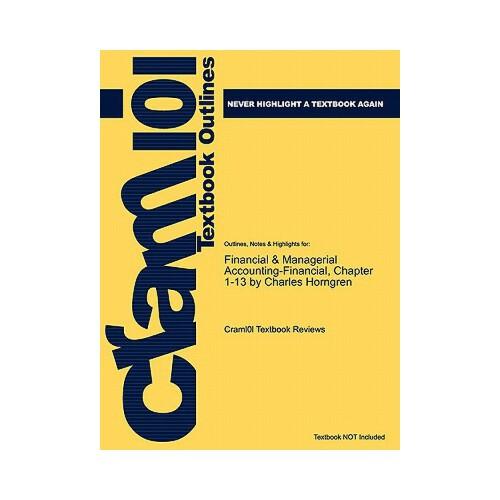 【预订】studyguide for financial & managerial accounting