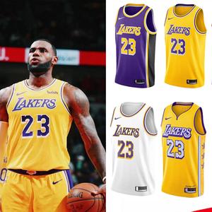 正品nike耐克nba湖人队詹姆斯23号球衣24号科比8号篮球服复古套装