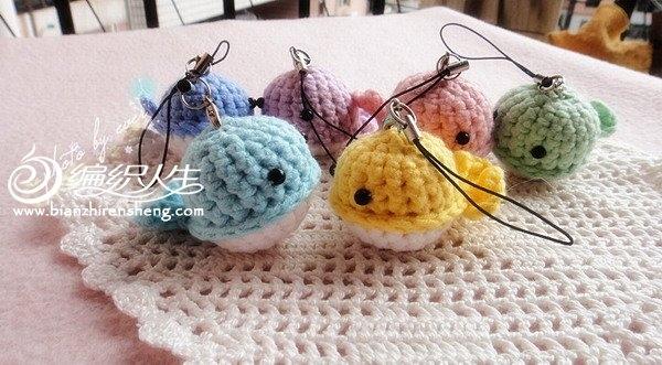钩针小鲸鱼