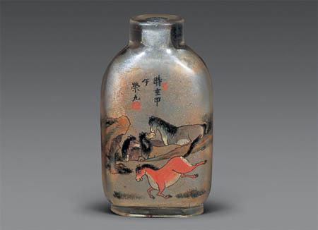 博山内画瓶的艺术概况
