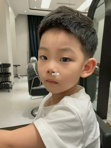 男生烫发发型,儿童发型,宝宝发型,男孩发型,锡纸烫,纹理烫,钢夹烫,小