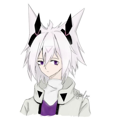 之前画的奈特洛斯上色了