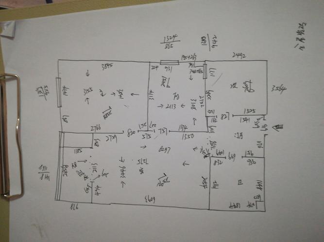 北京量房报告 康庄路52号院11-1-1803 87㎡ 二室