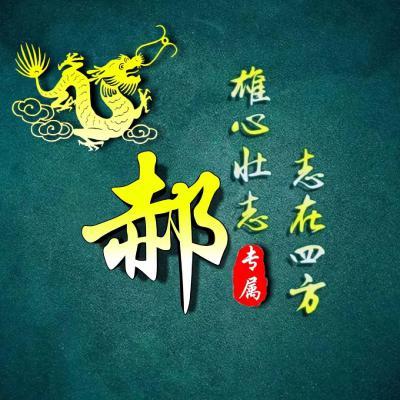 励志姓氏微信头像,雄心壮志志在四方图片