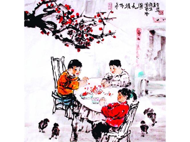 在中国北方,从冬至这天起,正式进入了"三九隆冬"季节.