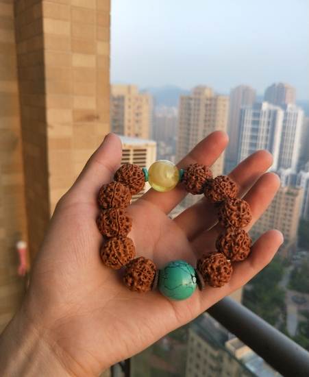 大金刚绿松石蜜蜡