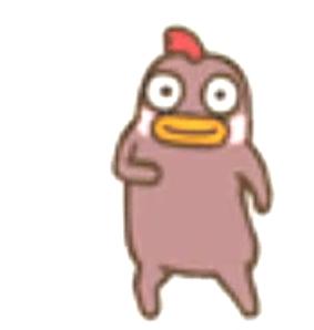 这只鸡崽子叫什么,好可爱呀~~qq表情经常用可是不知道