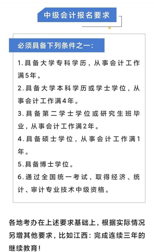 中级会计报名提醒:继续教育别忘了!