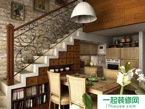 餐厅家居收纳大户型楼梯的创意空间效果图大全
