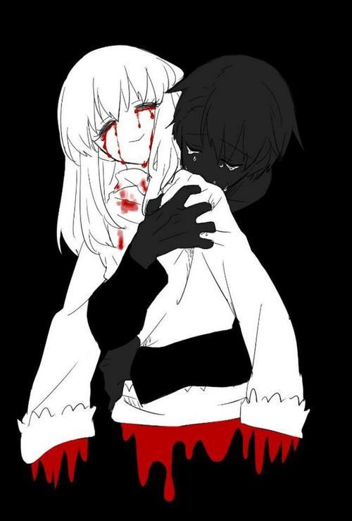 病娇动漫简笔画