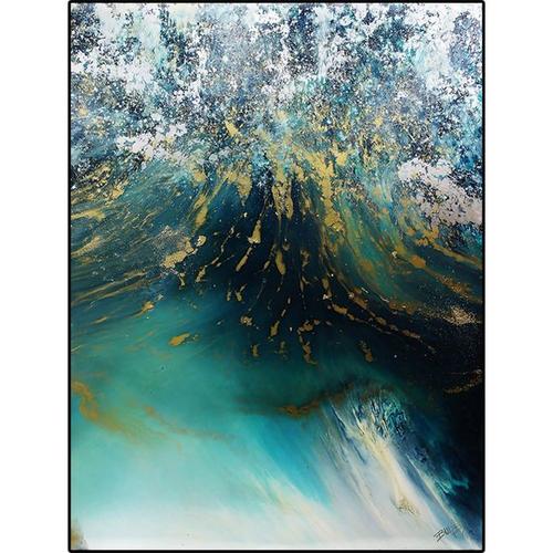 现代样板间装饰画酒店大幅抽象画玄关挂画别墅墙画走廊壁画艺术画