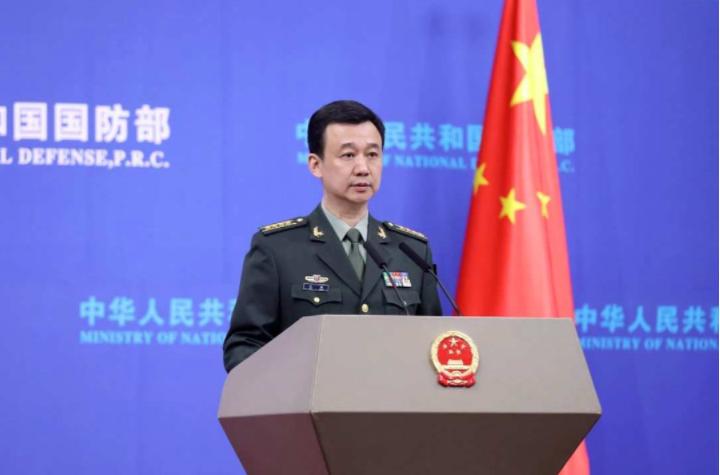 国防部中国海军舰艇警告驱离美舰马斯廷号