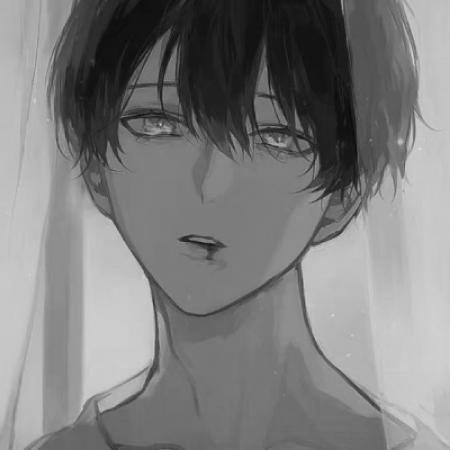 巨蟹座qq头像男生灰色