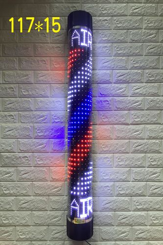 工具理发店防水灯箱电子美发户外厂家发廊半圆