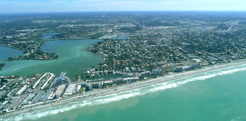 航拍佛罗里达之:西海岸威尼斯(venice)