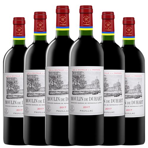 拉菲罗斯柴尔德红酒整箱法定产区法国进口干红葡萄酒四级庄拉菲杜哈