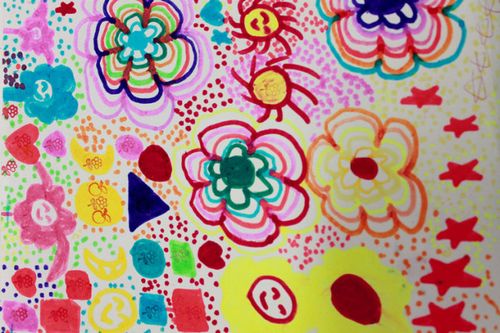 一年级图画本之《美丽的花布》