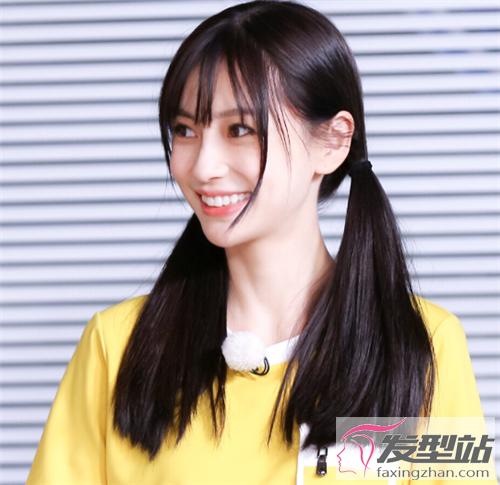 angelababy最新发型合集 直发,卷发时尚迷人