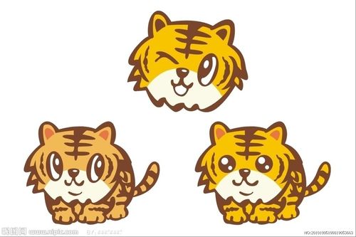 老虎卡通图片之卡通老虎矢量图|卡通|矢量素材|其他矢量大全