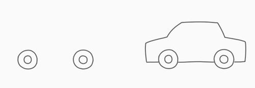 简笔画:110警车简笔画怎么画?