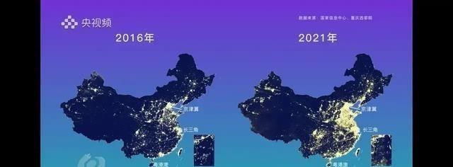 央视焦点访谈发布中国各地卫星夜景图非常震撼你们认可吗