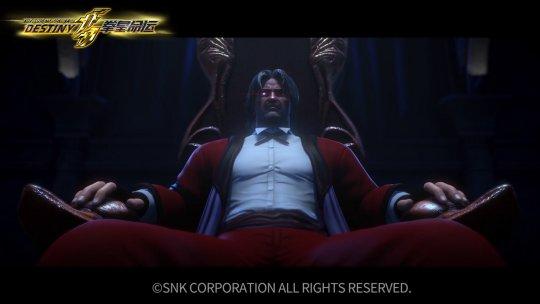 卢卡尔战力爆表《拳皇命运》小手一挥特瑞和京被掀飞