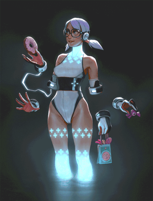 现主要从事游戏视频的插画创作.