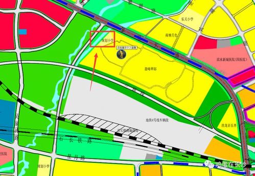 位于望城区丁字湾街道双桂路与景秀北路交界处,青石学校一期总用地