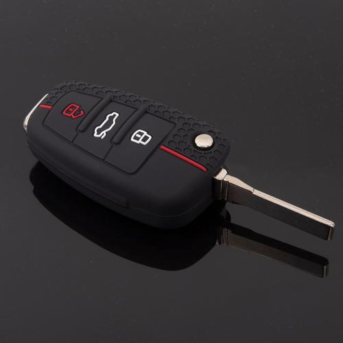 适用于奥迪a3钥匙套2021款q2l汽车q3专用a1折叠改装包