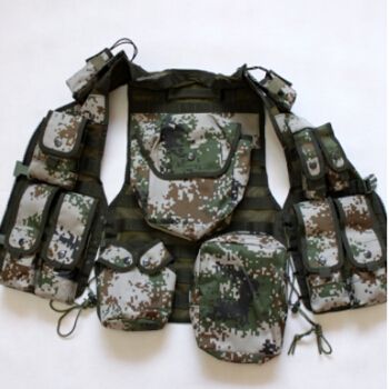 军沃 wr1507 单兵携行具战斗携行背具作业马甲