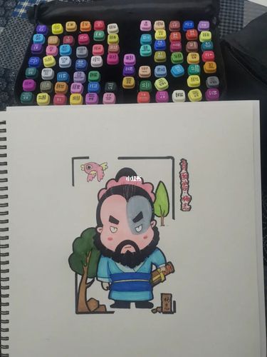 今日画水浒英雄人物—杨志,够不够像呀_动漫_t16购物中心(铜锣湾广场