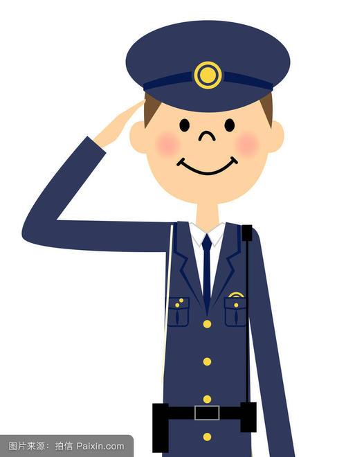 卡通交通警察的图片-交通警察图片大全交通警察卡通画交通警察的
