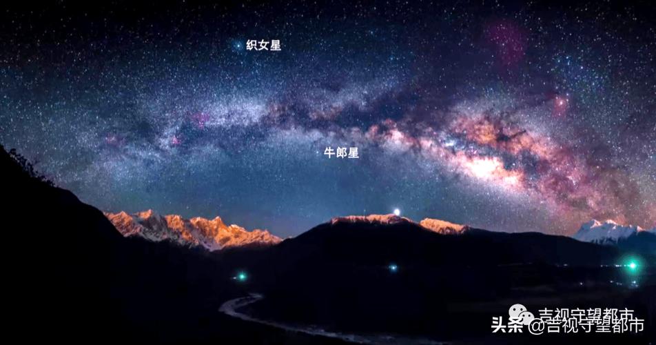 「七夕节」浪漫夜,如何寻找牛郎星和织女星?_银河