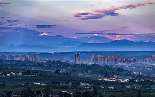 在成都蒲江遥望雪山,这15个观景点位让你一饱眼福