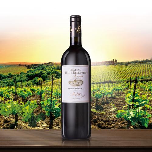 巨鑫酒业 高地美景庄园 法国原瓶原装进口干红葡萄酒