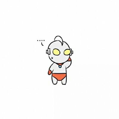 可爱奥特曼打小怪兽情侣头像