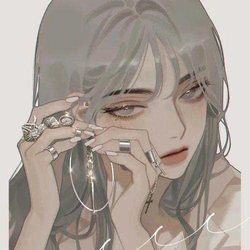 求动漫拽姐头像