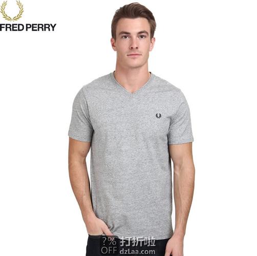 fred perry 弗莱德·派瑞 纯棉 男式短袖t恤 $24.