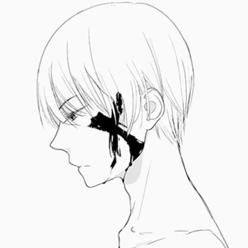 动漫素描图片简单的帅气男生,动漫人物素描图片男生