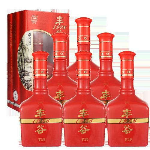 丰谷酒业 52度丰谷1978(f10) 500ml 整箱6瓶 百姓口粮