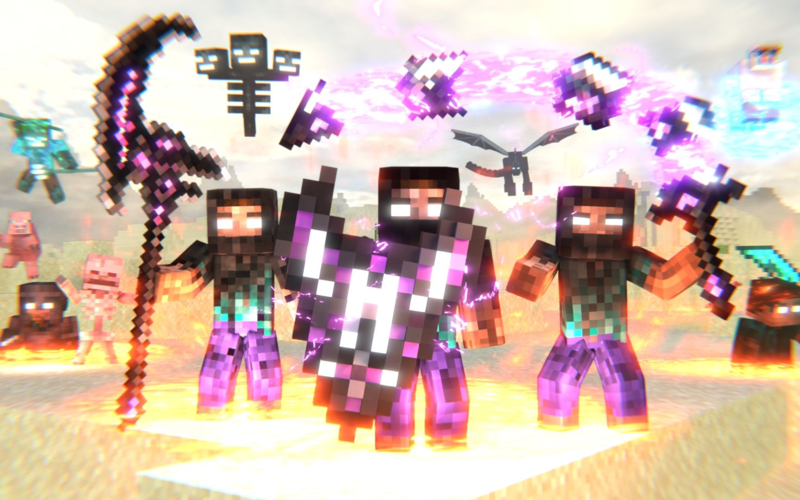 【烦人的村民】黑刀herobrine角色解析