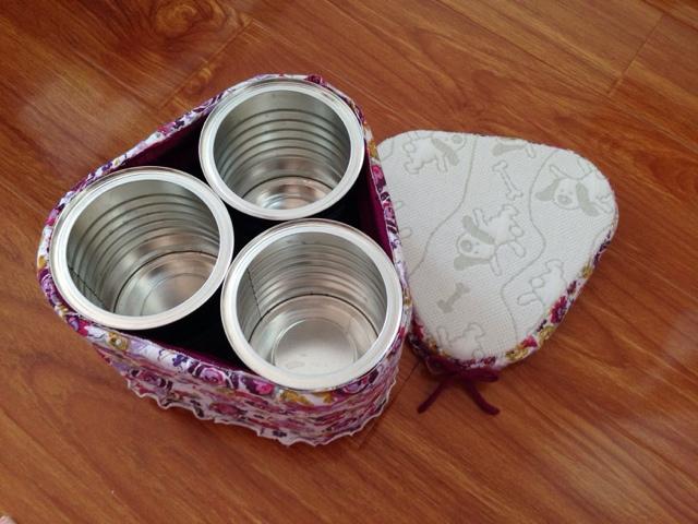 我也成功的做了奶粉罐凳子